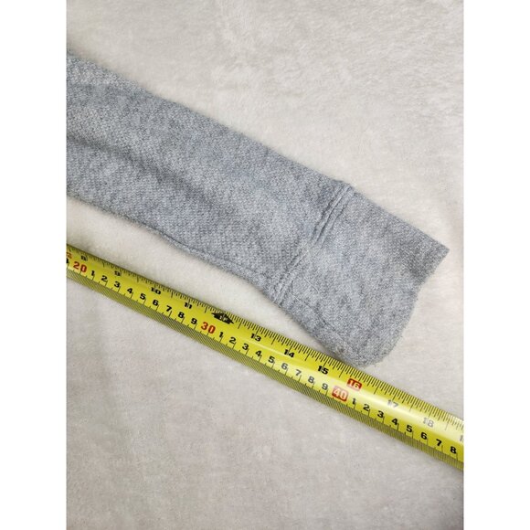 Silver Women's Denim Jacket With Hood Size Medium Trucker Strech - Picture 12 of 12